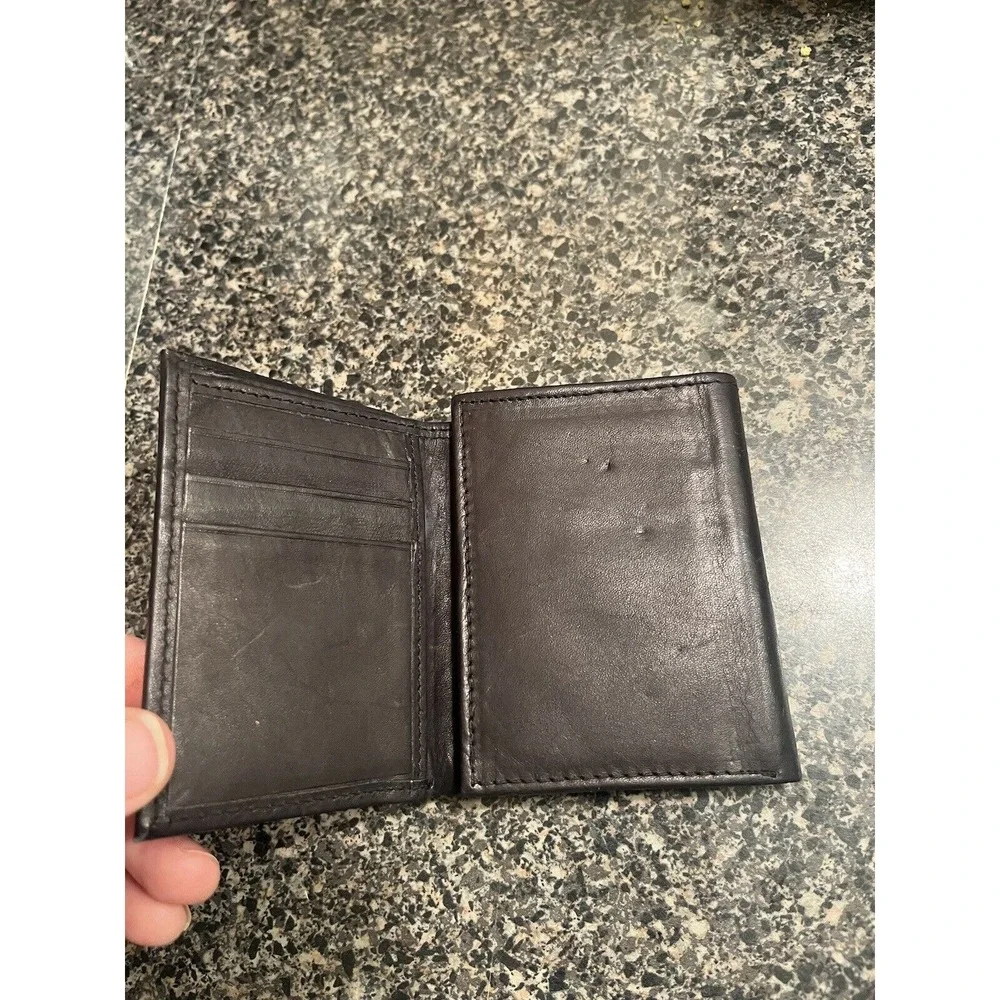 Falcons Leather‎ Wallet- Black